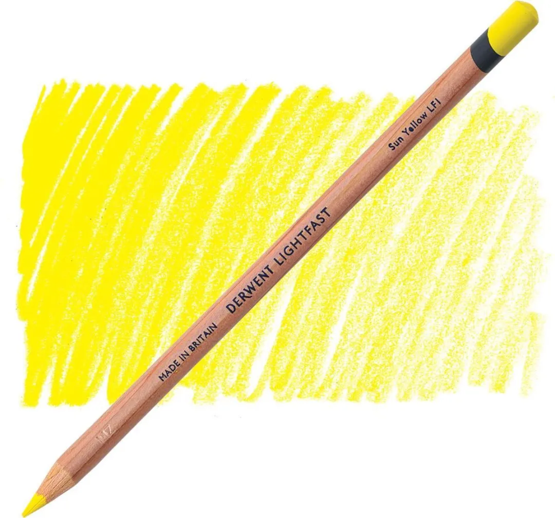 Derwent Lightfast Potlood Sun Yellow LF1