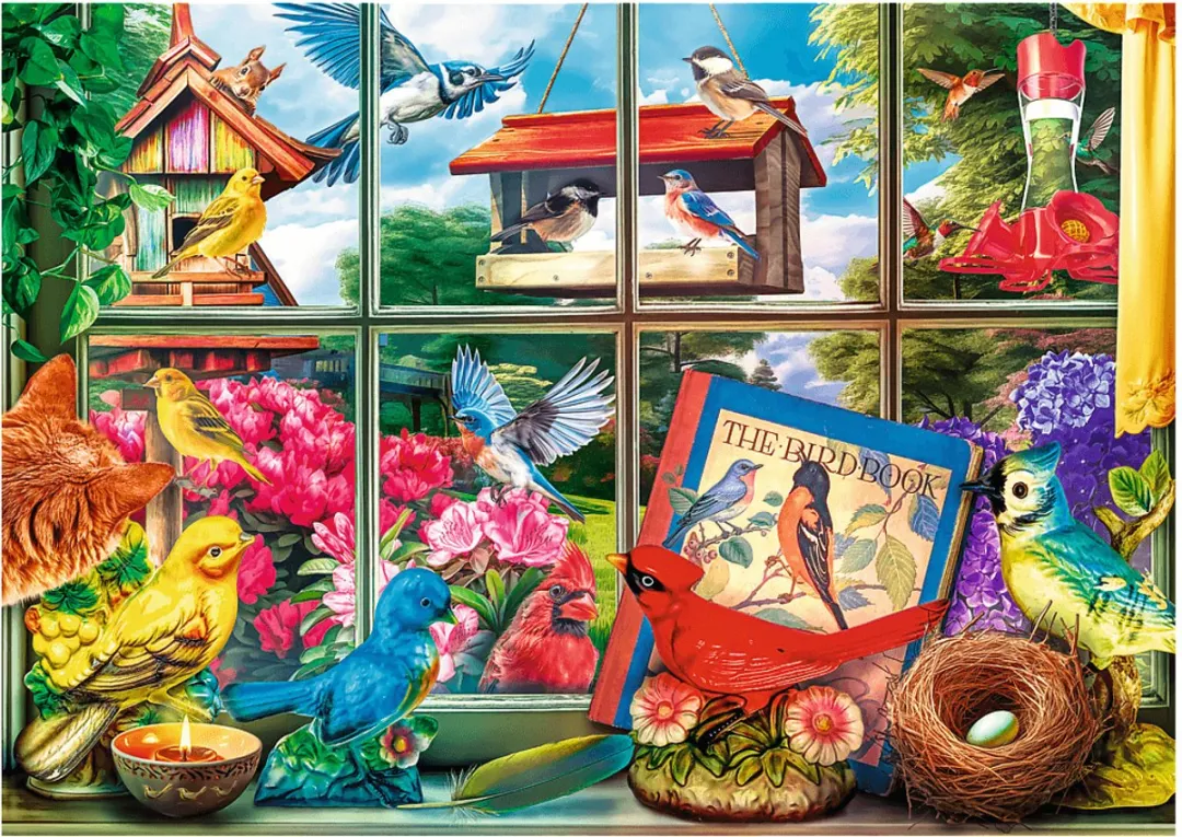 Trefl World of Birds Legpuzzel 1000 Stuks - Multicolor