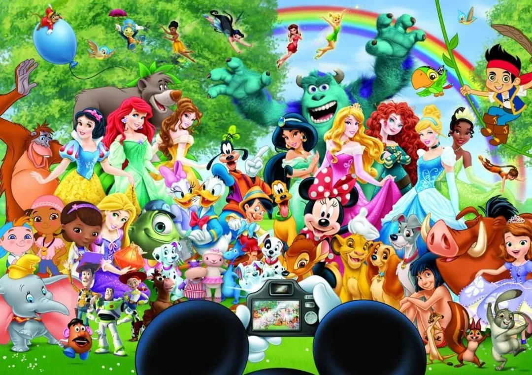 Educa Disney II 1000 Stuks Puzzle - Multi