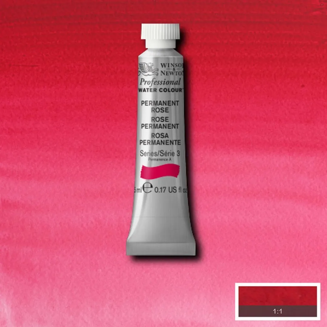 Winsor & Newton Professional Aquarelverf Permanent Rose 5ml