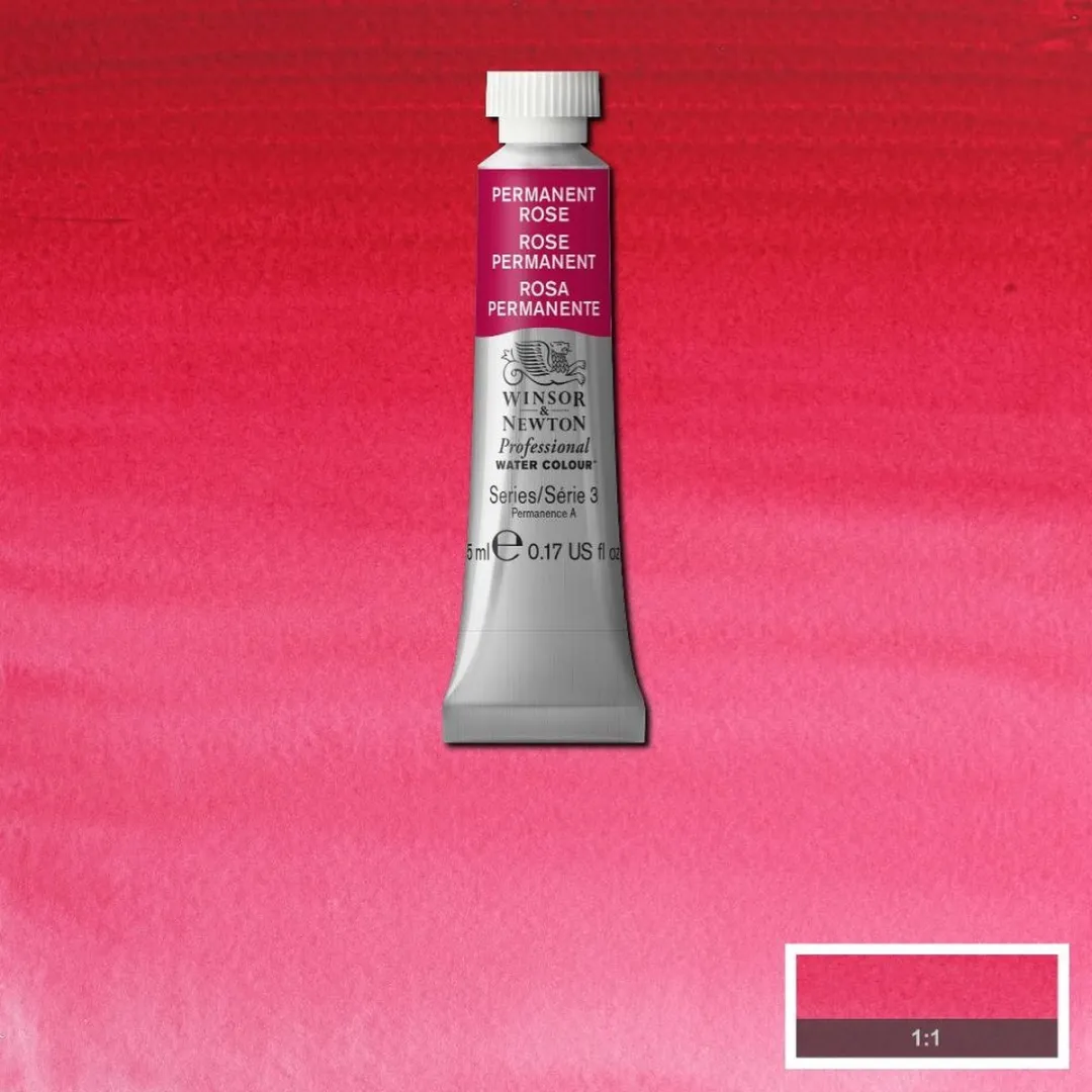 Winsor & Newton Professional Aquarelverf Permanent Rose 5ml