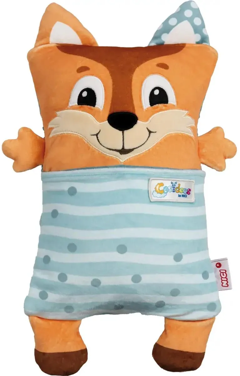 Nici Knuffel Vos Pluche Wendefunctie 30x20cm