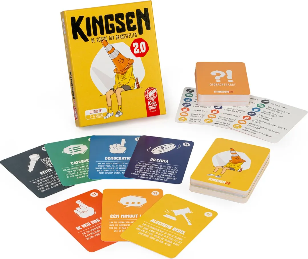 Kuna Una Tuna Games Kingsen 2.0 Partygame - 100 Kaarten