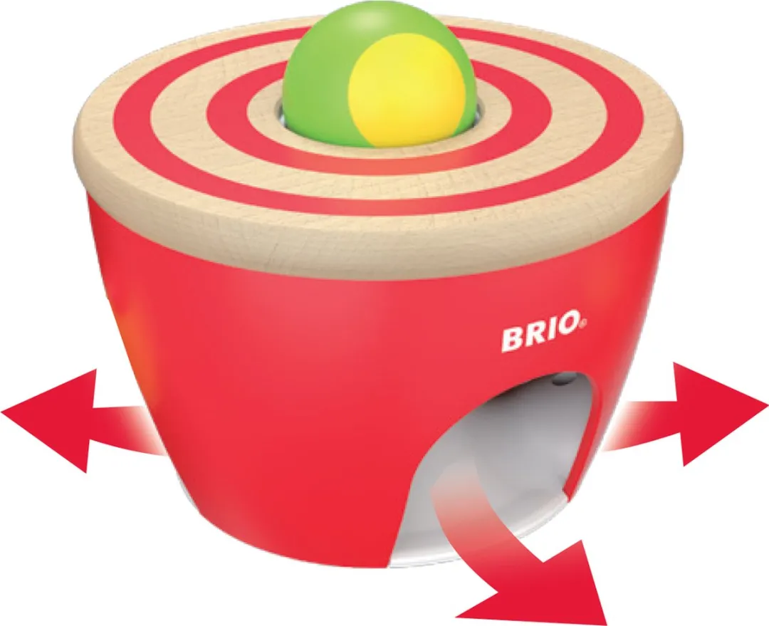 BRIO Bal en Hamerspel 30519 - Rood
