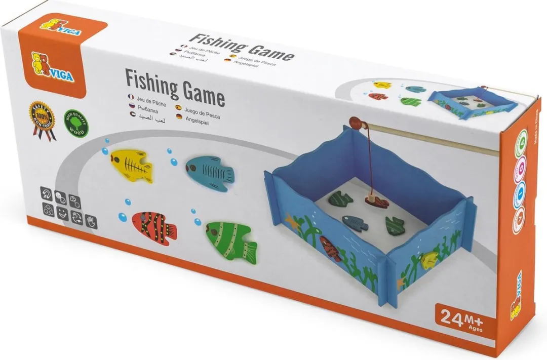 Viga Toys Magnetisch Visspel
