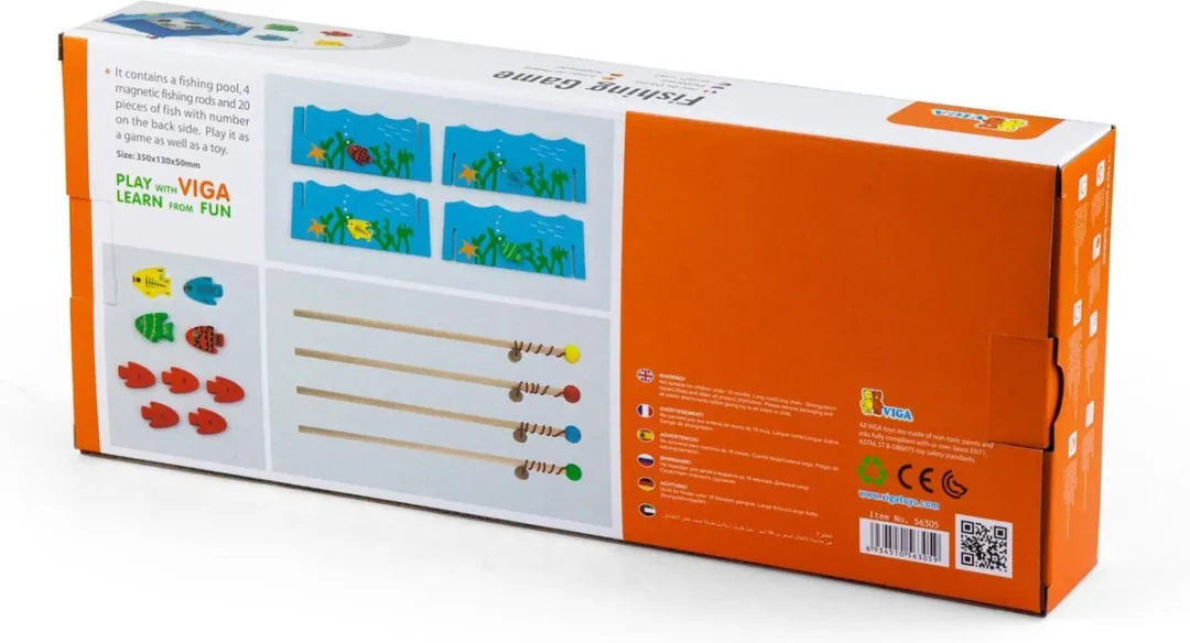 Viga Toys Magnetisch Visspel
