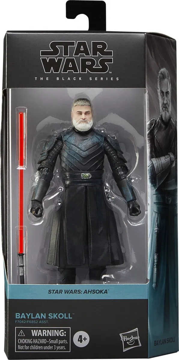 Hasbro Star Wars Ahsoka Black Series Baylan Skoll Action Figuur 15cm - Multi