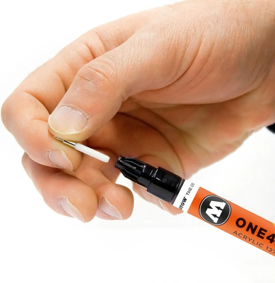 Molotow One4All 127HS-EF Verfstiften - 3 Stuks Zwart
