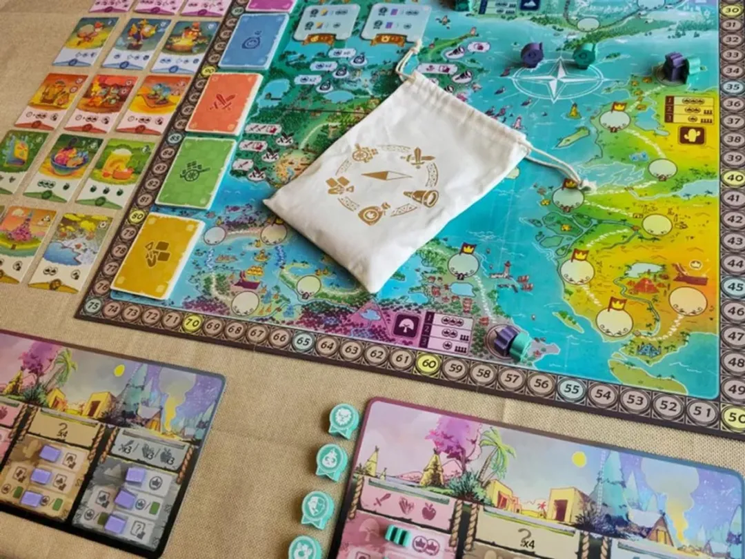 Explorers Of Navoria - Bordspel - Engelstalig - Dranda Games