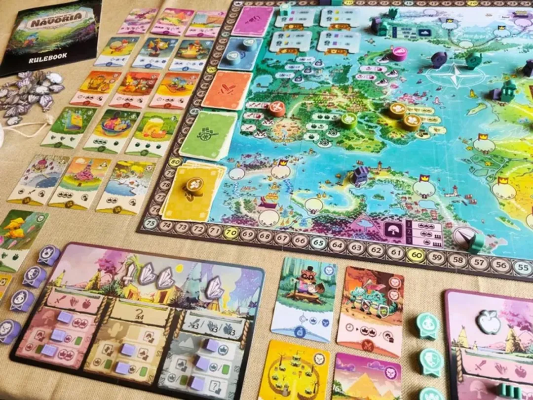 Explorers Of Navoria - Bordspel - Engelstalig - Dranda Games