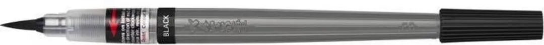 Pentel Arts Colour Brush Aquarellpinselstift Zwart