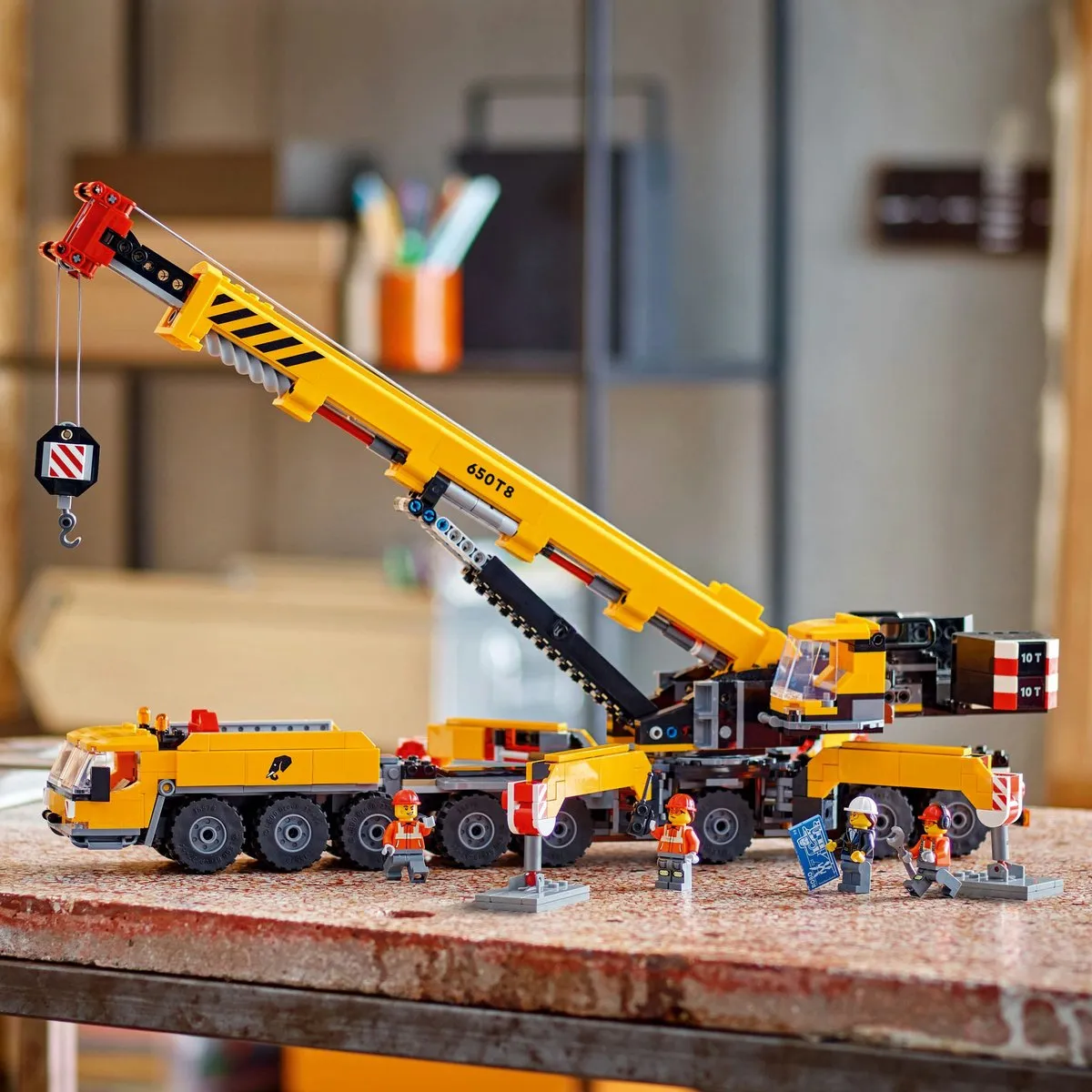 LEGO City Bouwkraan 60409 - 1116 Stukken - 4 Minifiguren - afbeelding 6 van 6
