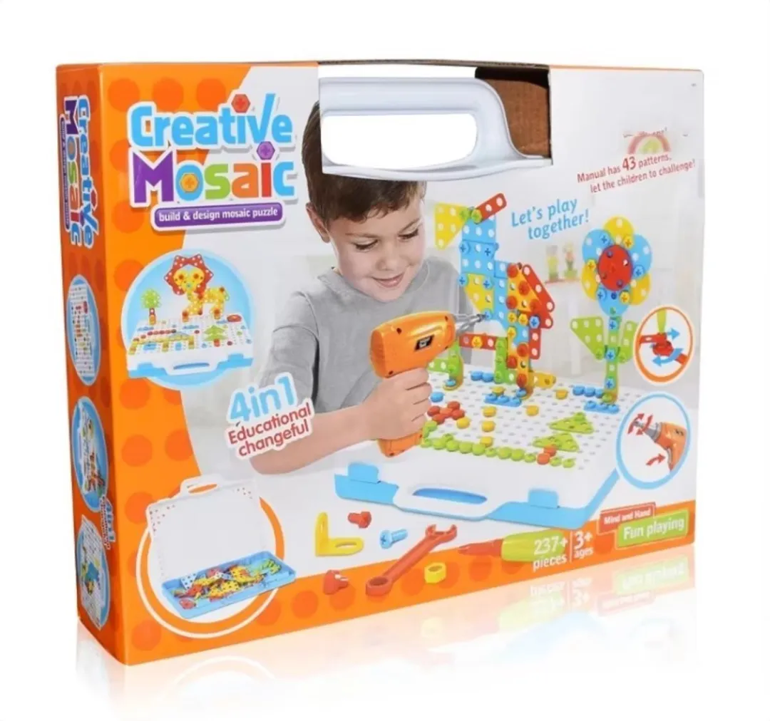 Top 1 Toys STEM Gereedschap Speelgoed 237-delig - Multicolor