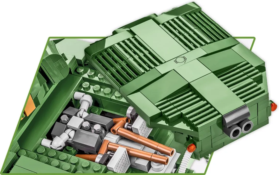 Cobi WW2 M-26 Pershing Tank - 904 Stuks - 1:2 Schaal - Meerkleurig