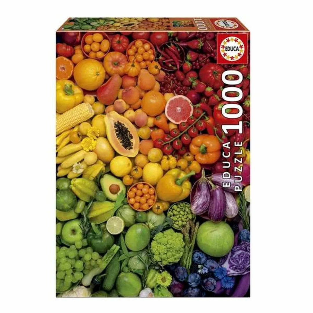 Educa Puzzel 1000 Stuks Kleurrijke Vitaminen