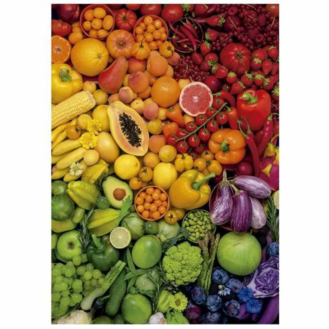 Educa Puzzel 1000 Stuks Kleurrijke Vitaminen - Multicolor