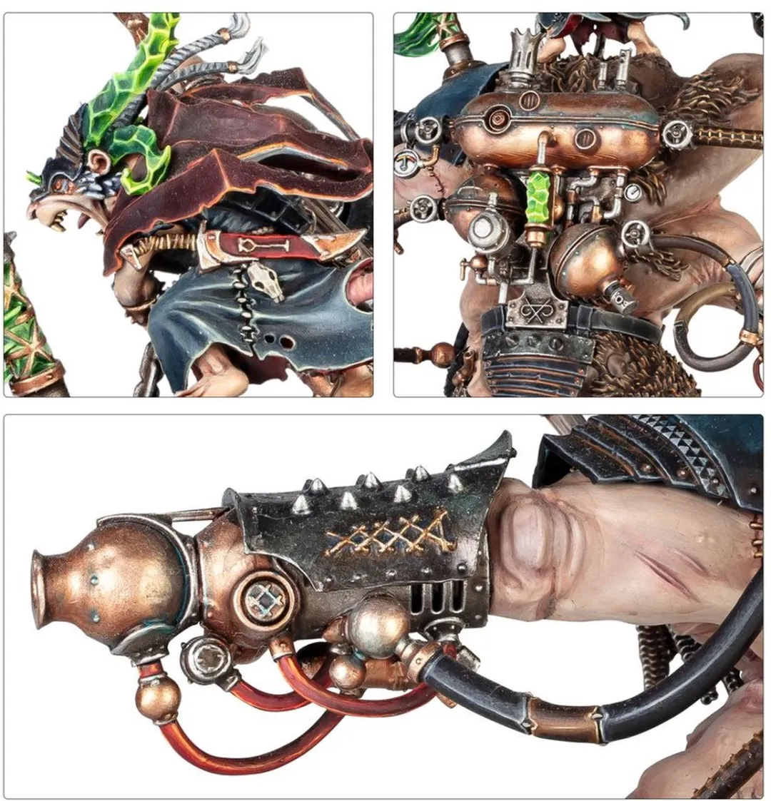 Games Workshop Skaven Thanquol on Boneripper - 109 Onderdelen