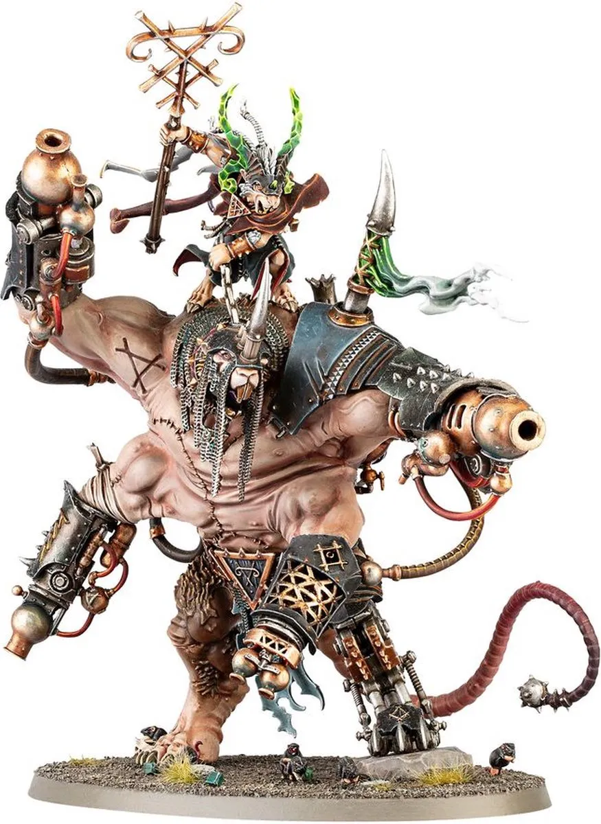 Games Workshop Skaven Thanquol on Boneripper - 109 Onderdelen