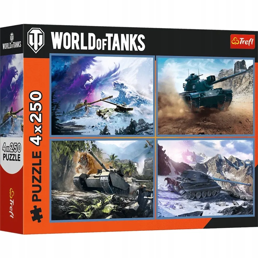Trefl World of Tanks Puzzel