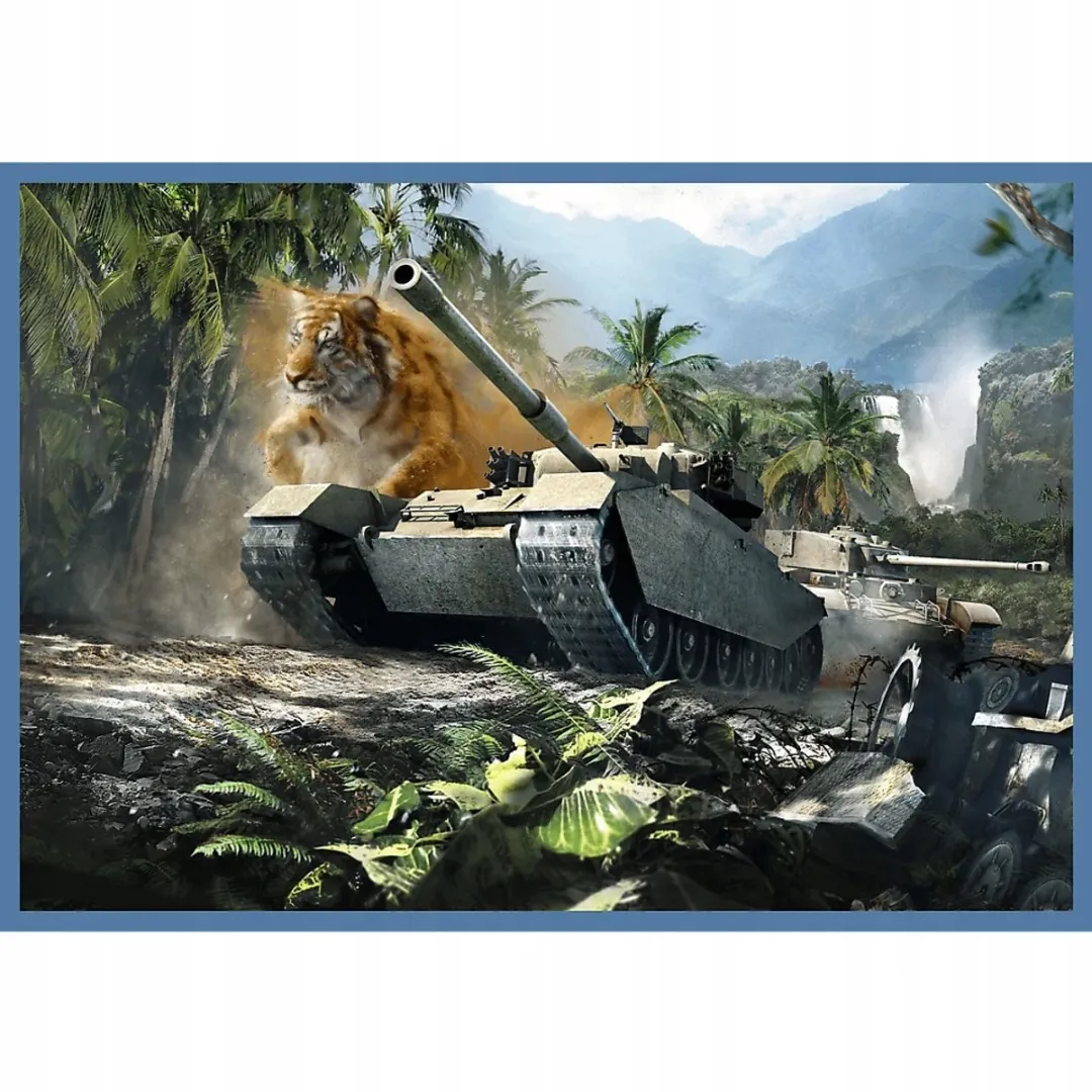 Trefl World of Tanks Puzzel - 1000 Stuks - Multi