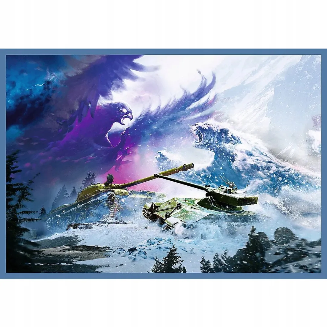 Trefl World of Tanks Puzzel - 1000 Stuks - Multi