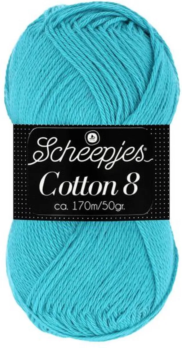 Scheepjes Cotton 8 529 Paars - 50g