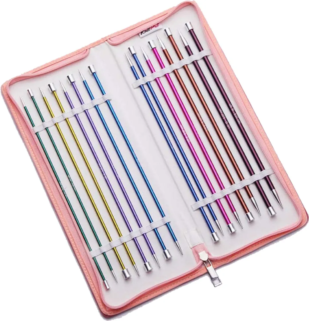 KnitPro Zing Breinaalden Set 2.50-6.00mm - Roze