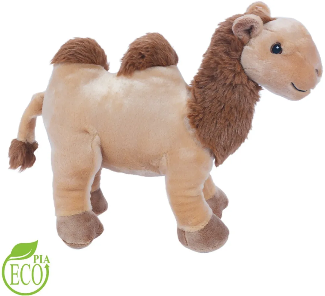 PIA Soft Toys Knuffelkameel Lichtbruin 32cm