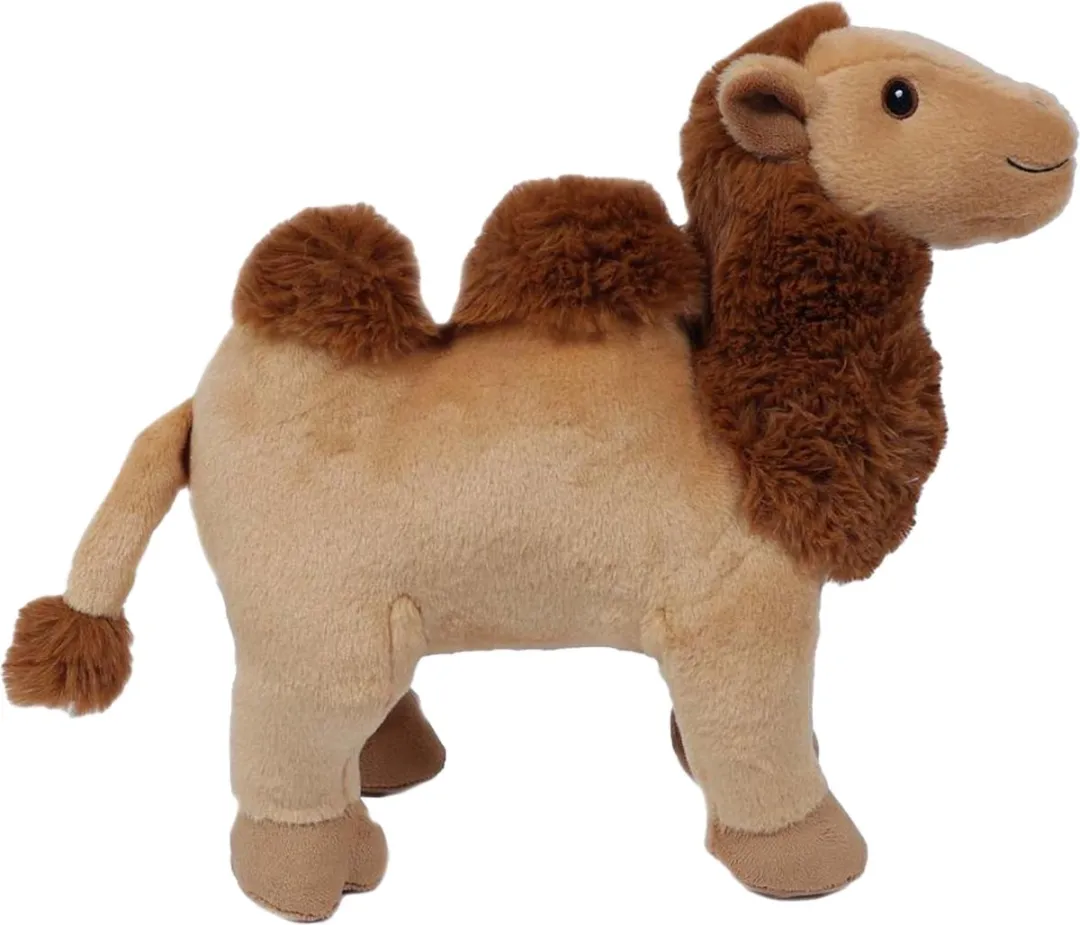 PIA Soft Toys Knuffelkameel Lichtbruin 32cm