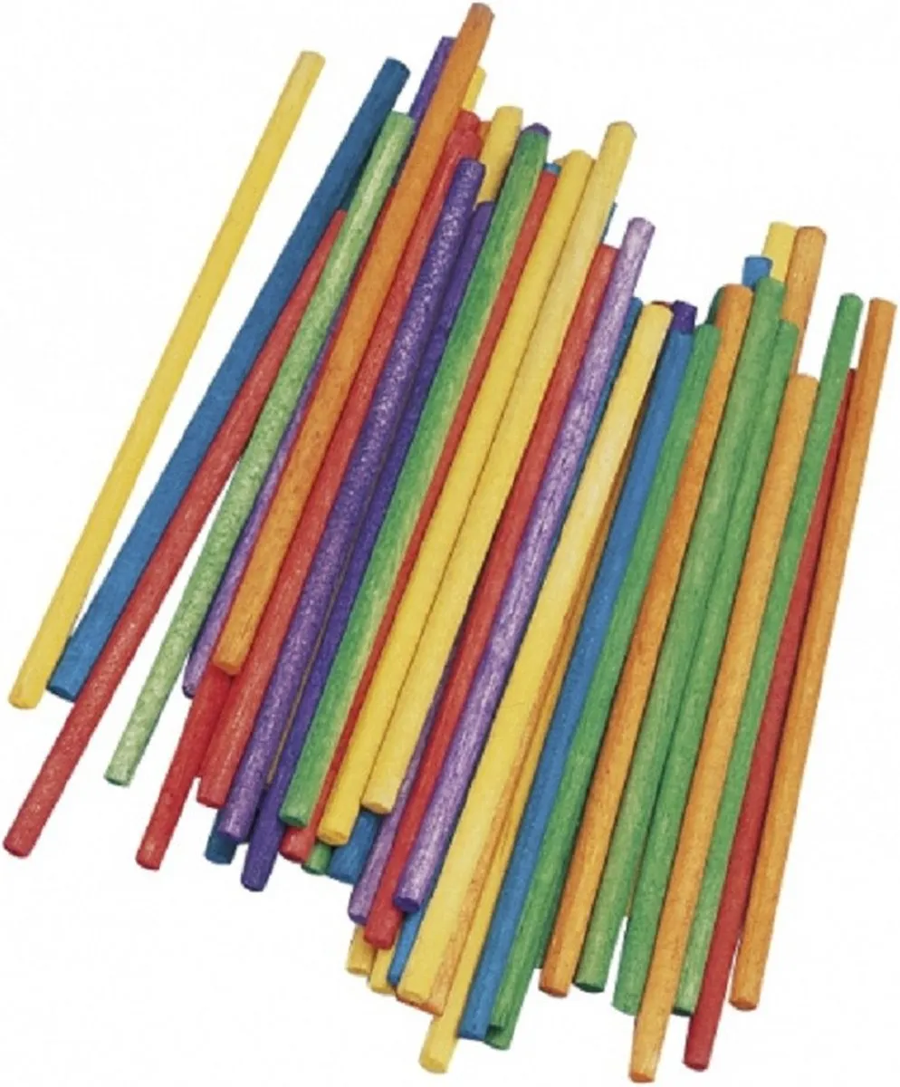 Rayher Knutselhoutjes Multi 120 Stuks