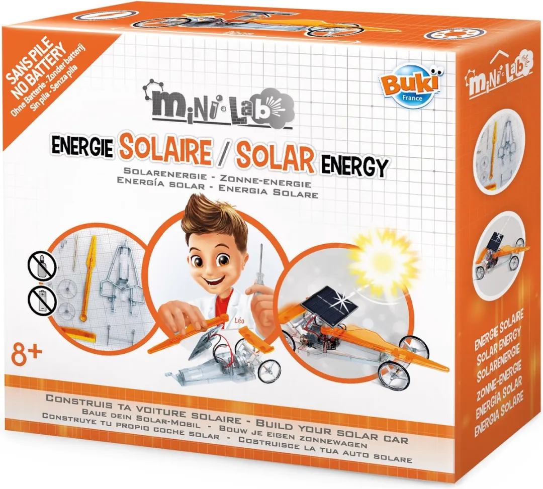 Buki France Mini Lab Zonne-energie Voertuigen