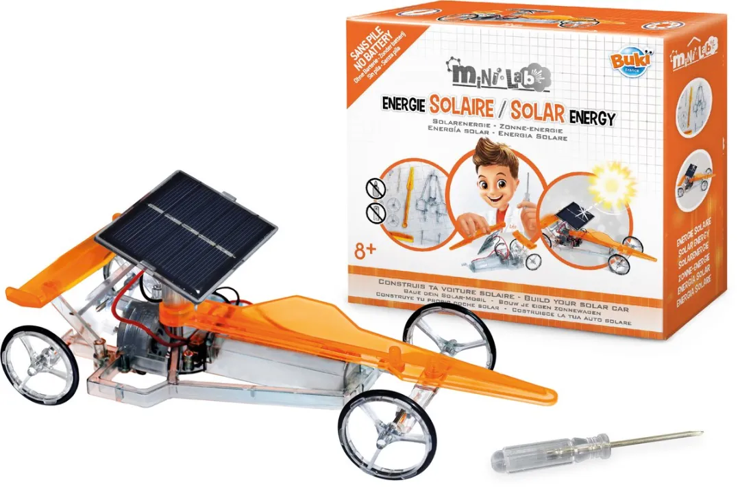 Buki France Mini Lab Zonne-energie Voertuigen - Meerkleurig