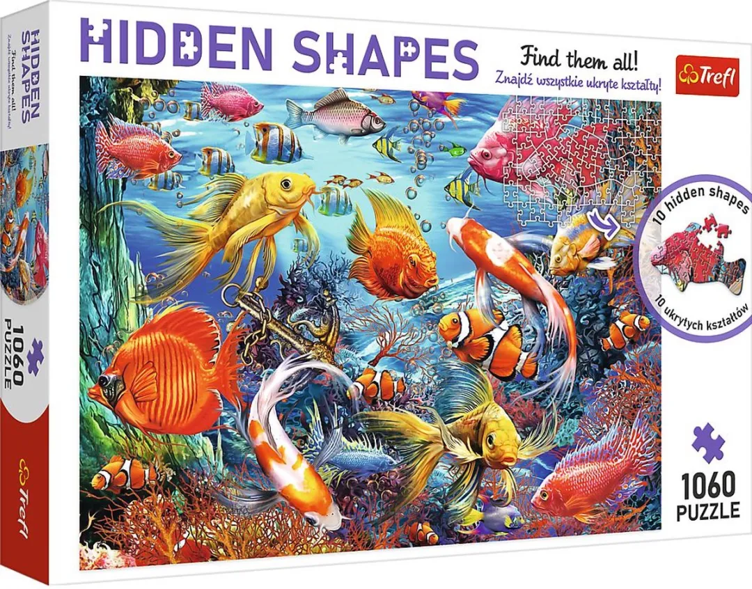 Trefl Hidden Shapes Legpuzzel 1060 Stuks