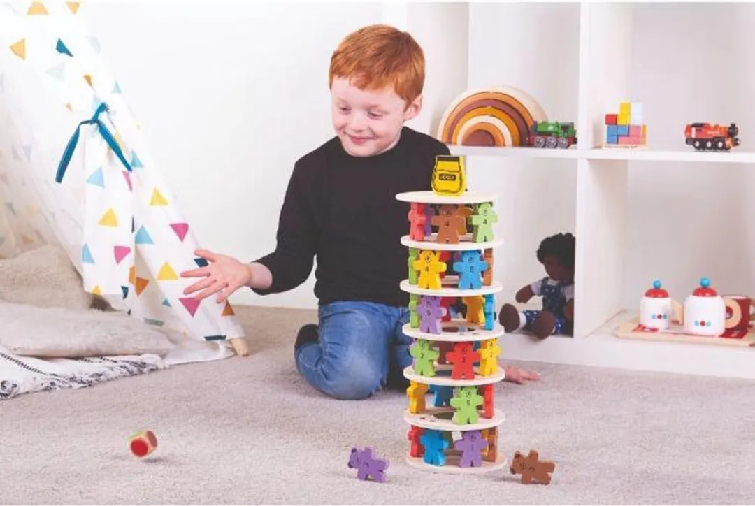 BIGJIGS Tuimelende Teddies 069162 - Multikleur