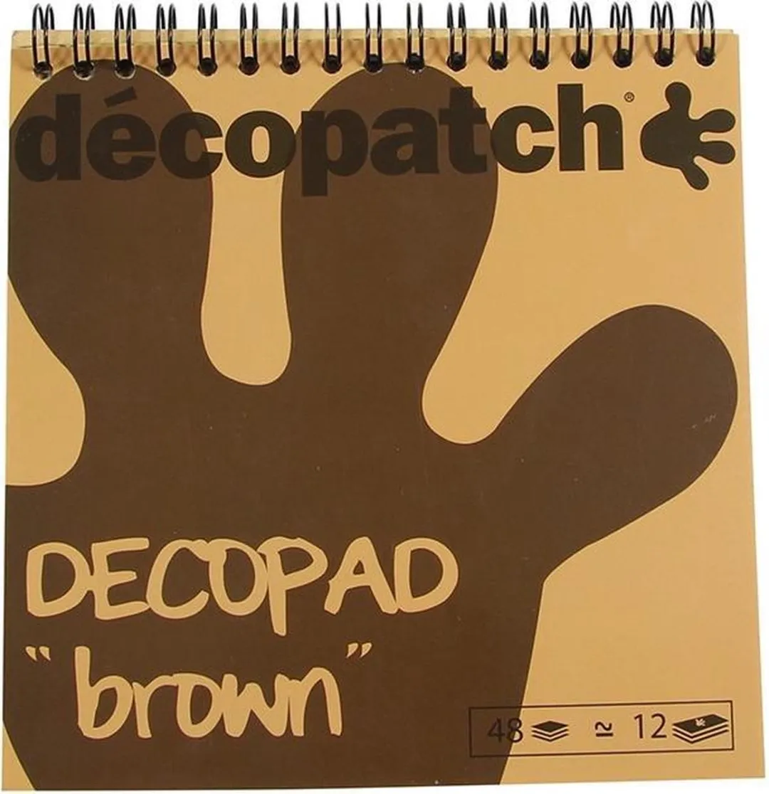 Clairefontaine Decopatch Boek Bruin