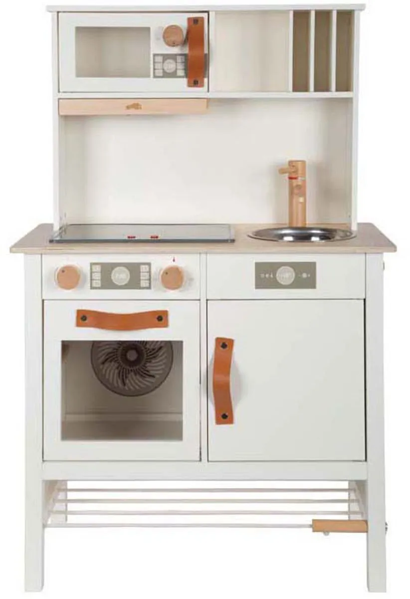 Small Foot Houten Speelkeuken Tasty Wit - Multicolor