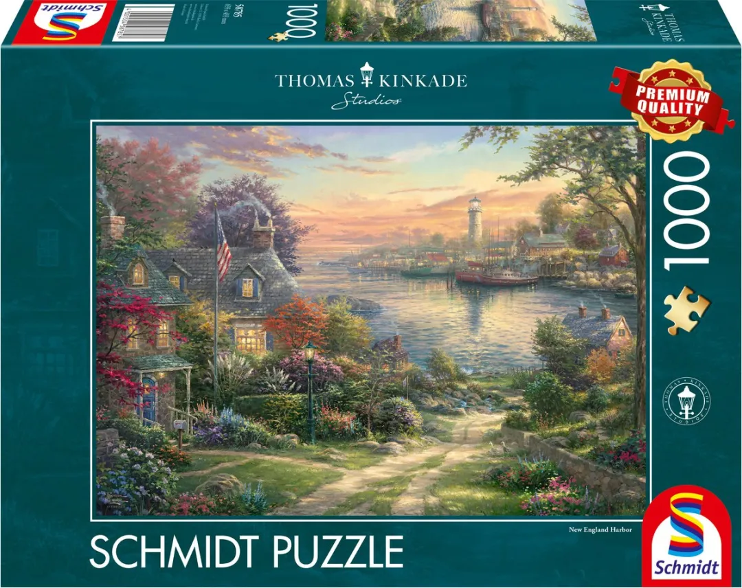 Schmidt Spiele New England Harbour Puzzel 1000 Stuks