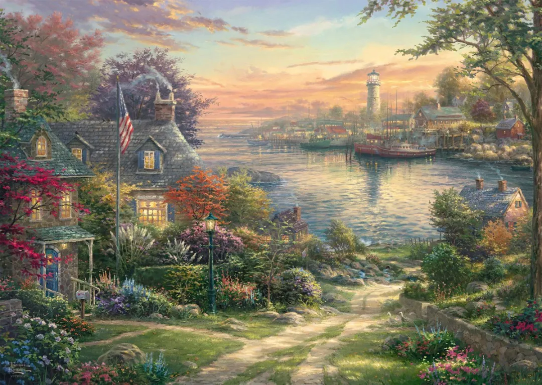 Schmidt Spiele New England Harbour Puzzel 1000 Stuks