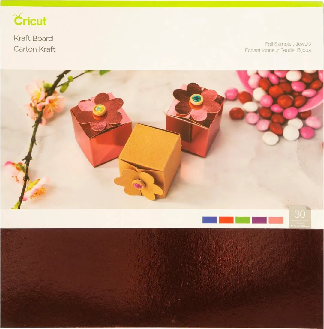 Cricut Kraftkarton Folie 30x30cm Jewels