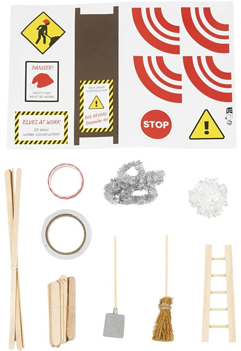 Creativ Company Mini Hobbyset Kabouterdeur in Aanbouw - Divers