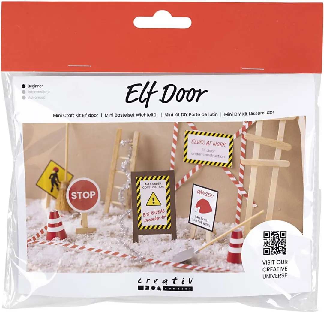 Creativ Company Mini Hobbyset Kabouterdeur in Aanbouw