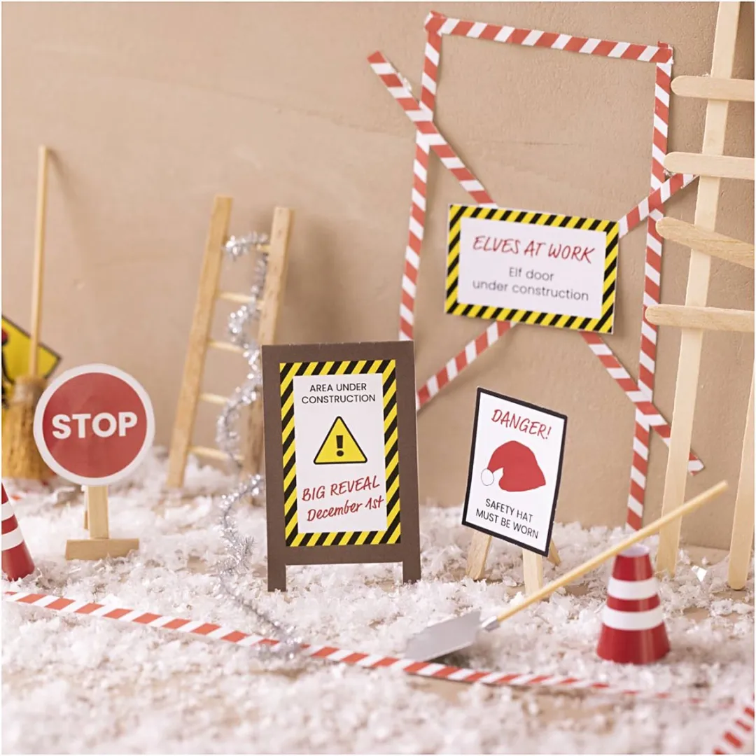 Creativ Company Mini Hobbyset Kabouterdeur in Aanbouw - Divers