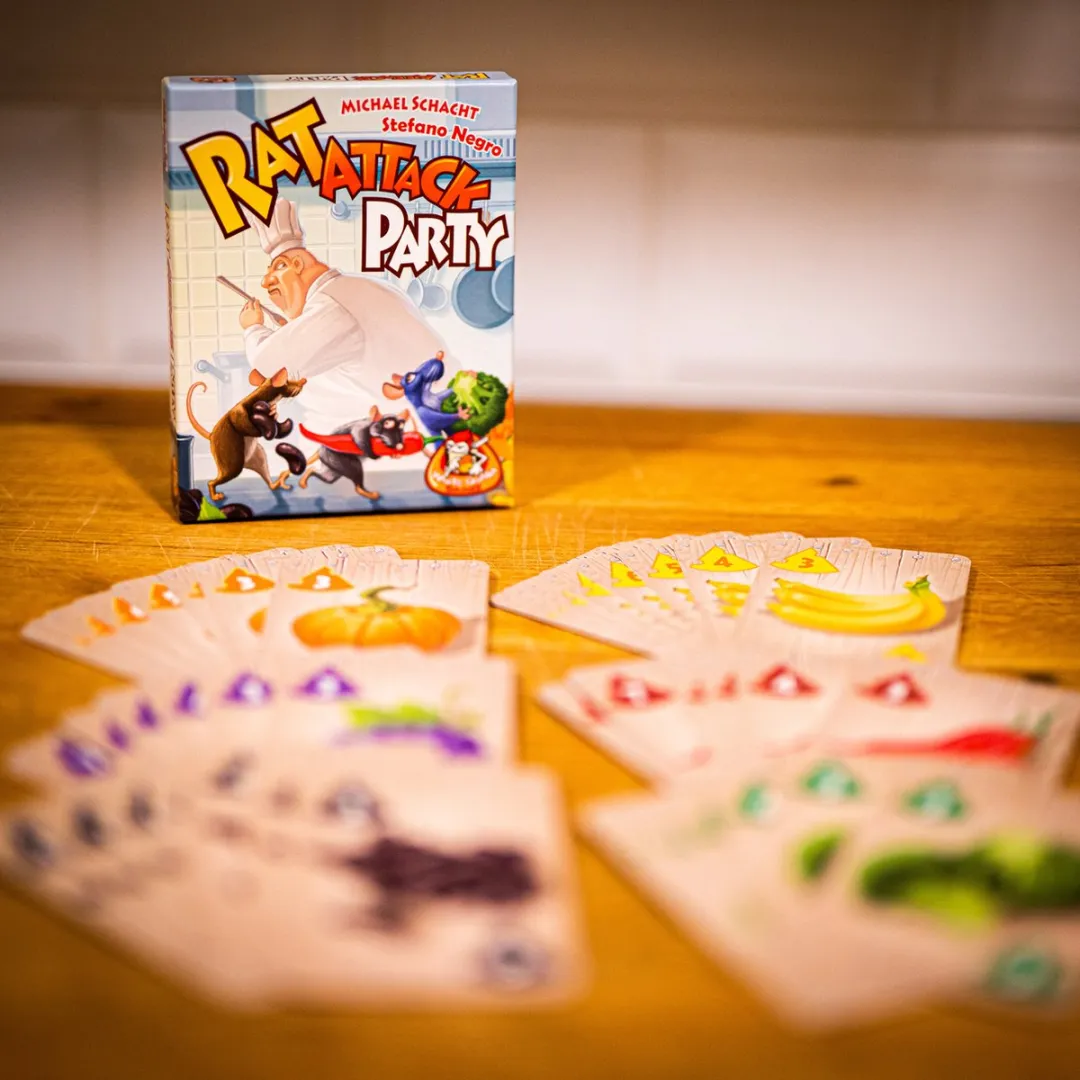 White Goblin Games Rat Attack Party Kaartspel WGG2020