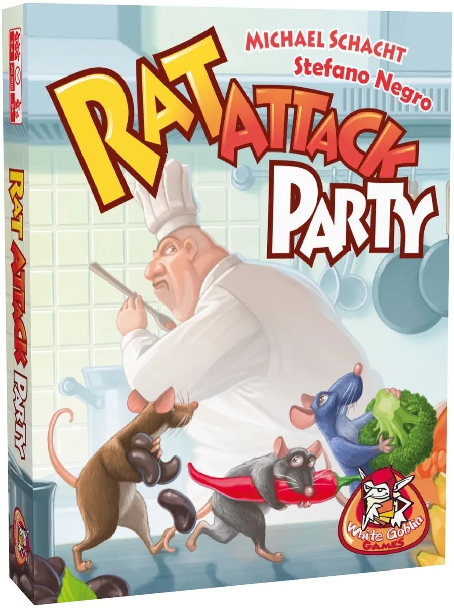 White Goblin Games Rat Attack Party Kaartspel WGG2020