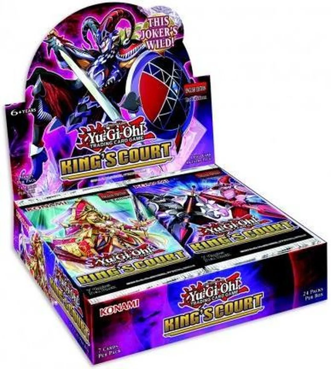 Yu-Gi-Oh! TCG King's Court Booster Pack - 2 Spelers
