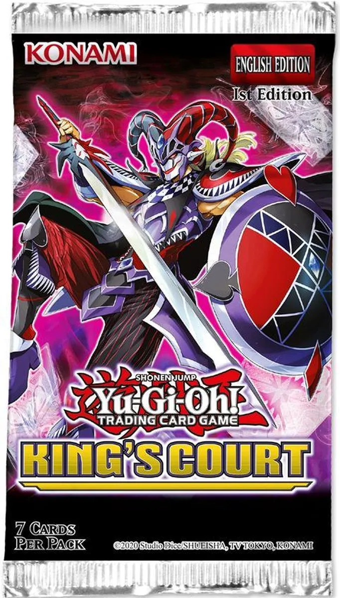 Yu-Gi-Oh! TCG King's Court Booster Pack - 2 Spelers