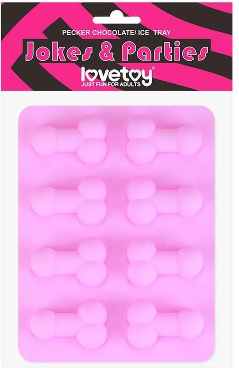 Lovetoy - IJsblokjes of Chocolade Vorm - Piemels