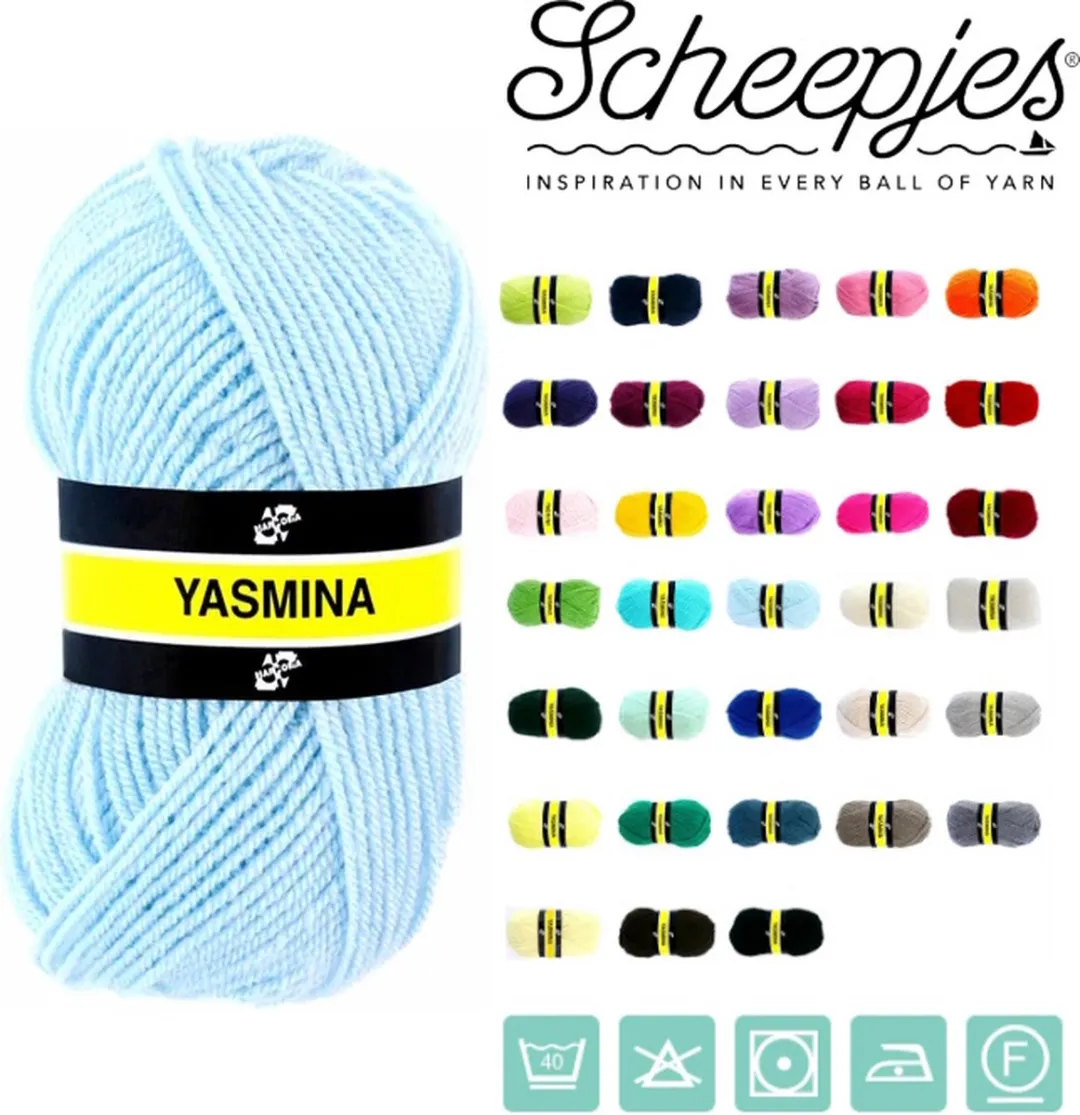 Scheepjes Yasmina 1142 Baby blauw