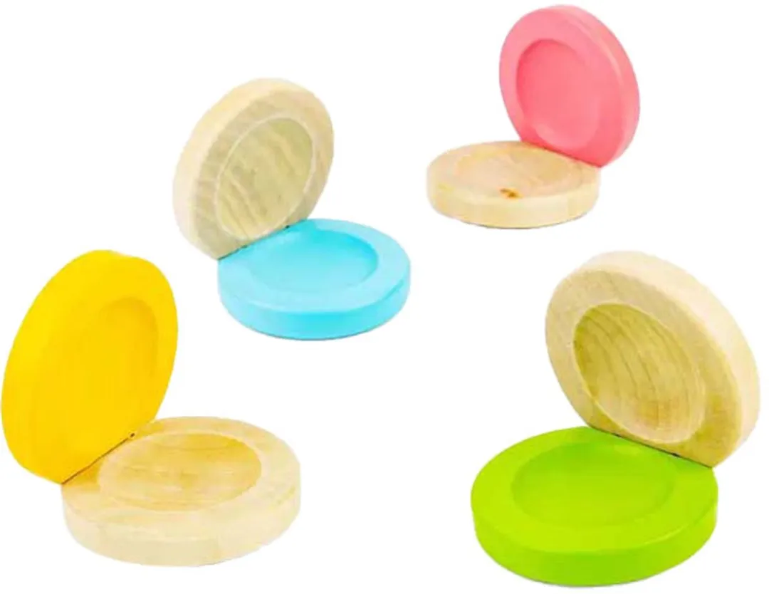 BIGJIGS Houten Castagnette 37078 - Multi kleuren