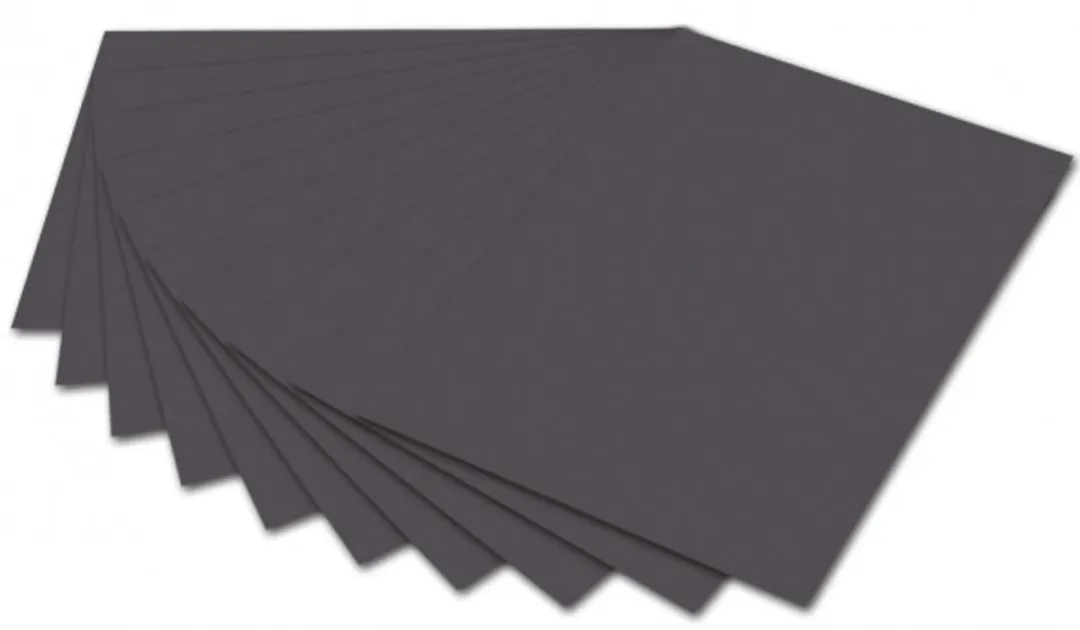 Folia A4 Knutselpapier Antraciet 100 Vel